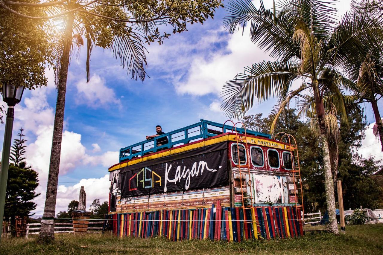 Casa Kayam Art Hostel Coliving Coworking Guatape Exterior photo